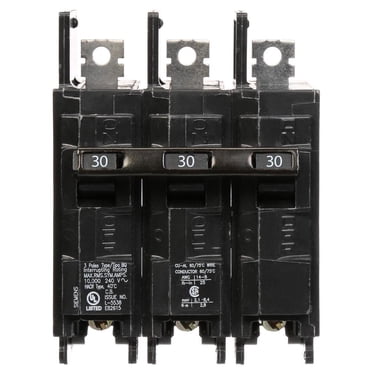 BQ3B030 - Siemens 30 A 3 Pôles 120/240 V BQ Disjoncteur à Boulonner