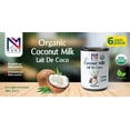 thumbnail image 4 of Lait de Coco Biologique, Lot de 6 Canettes - M2N2, 4 of 6