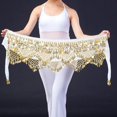 thumbnail image 3 of Chaîne de Taille de Danse du Ventre Blanche, 3 of 9