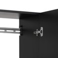 thumbnail image 3 of Prepac HangUps 24" Upper Storage Cabinet, Black, 3 of 9