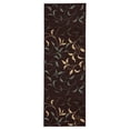 thumbnail image 4 of Ottomanson Ottohome Collection Non-Slip Rubberback Leaves Design Indoor Rug/ Mat, 4 of 7
