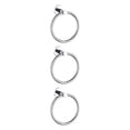 thumbnail image 1 of jesticaly Towel Ring Practical Fixing Rings Hanging Rack Exquisite Towels Hangers for Wall Hanger Stand for Home Bathroom Kitchen Use Bright color 3Set, 1 of 6