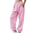 thumbnail image 1 of Pantalons de Course pour Femmes Grande Taille Pantalons de Sport Décontractés, 1 of 5