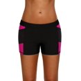 thumbnail image 1 of Boardshort de Sport pour Femmes avec Insert en Mesh Rose sur le Côté, 1 of 4