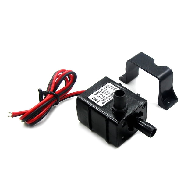 relayinert DC 12V Water Cooling Pump Waterproof Brushless Pumps Modification Type 1 1Set