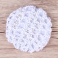 thumbnail image 4 of Filet à Cheveux Élastique Durable Tricoté à la Main, Coiffe, Décoration de Perles, Robe de Cheveux, Accessoires pour Femmes (Blanc), 4 of 8