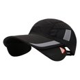 thumbnail image 2 of Men Hat Sunshade Baseball Cap Retractable Brim Hat Summer Sunscreen Breathable Cap Cycling Sun Hat, 2 of 4