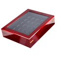 thumbnail image 4 of MERIGLARE Wooden Jewelry Box Storage Display Case Jewelry Organizer 30 Slot, 4 of 7