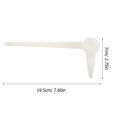 thumbnail image 2 of Toilet Tank Replacement Handle Lever Plastic Toilet Flush Lever Toilet Handle(Front Mount Type), 2 of 8