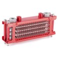 thumbnail image 3 of Oil Cooler Radiator, Aluminium Alloy Engine Oil Cooler Motorcycle Oil Cooler Radiator  For 100-250CC Off-Road Vehicle 85x200x45mm, 3 of 8