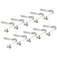 thumbnail image 1 of Unique Bargains 8x6mm Kayak Paddle Snaps, Hollow Button Single Pin Lock Tube Spring Clips for Tent Pole, 10 Pack, 1 of 6