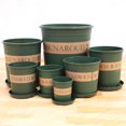 thumbnail image 1 of Plastic Gallon Flowerpot Flower Planter Basket Nursery Pot Balcony Decoration, 1 of 8