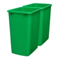 thumbnail image 1 of Rev-A-Shelf 35 qt. Replacement Waste Container for Rev-A-Shelf Pullouts, Green, 2-pack, 1 of 10