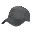 thumbnail image 3 of ZICANCN Casquette de Baseball Réglable Femmes, Chapeaux Golden Star Pattern pour Hommes Adulte Lavé Coton Denim Mode Baseball Caps, Heather Profonde, 3 of 6