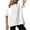 White, variant on Womens T Shirt Short Sleeve Crew Neck Basic Tee Shirt Womens Summer Clothes Travel Clothes Women