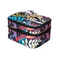 thumbnail image 1 of letairis Nail Polish Organizer Bags Made With Polyester Practical And Convenient For Traveling Nail Polish Storage Bags Black base leaf 1Set, 1 of 6