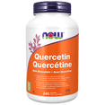 thumbnail image 1 of NOW Supplements Quercetin with Bromelain Vegetable Capsules, 240 Count, 1 of 3