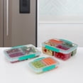 thumbnail image 4 of Sistema To Go Small Split Food Snack Container, 350 mL, Colour May Vary, 1 Pack, 4 of 5