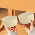 thumbnail image 4 of Wheat Straw Bowls, Usavan Microwave Dishwasher Safe Cereal Bowls, Natural Eco-Friendly Stackable Bowls for Soup Pasta Rice, 4 of 5