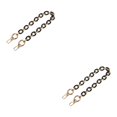 thumbnail image 1 of Maytalsory Sac Chaîne Sangles Résine-Faite Accessoires pour Polyvalent Sac à Main Chaîne Sangles Résine Sac Chaînes Bons Cadeaux L204-HS 2Set, 1 of 6