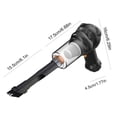 thumbnail image 3 of Dvkptbk Vacuum Cleaner Handheld Car Vacuum Cleaner Powerful Suction Small Car Vacuum Cleaner Mini Dusts Buster with Usb Portable Vacuum Cleaner Home Essentials, 3 of 9