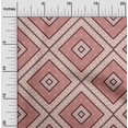 thumbnail image 1 of oneOone Silk Tabby Fabric Diamond|Triangle & Check Geometric Decor Fabric Printed BTY 42 Inches Wide, 1 of 4