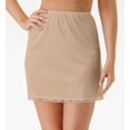thumbnail image 1 of Women's Shadowline 2715 Nylon Essentials 15 Inch Half Slip (Nude L), 1 of 4