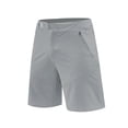 thumbnail image 2 of Sentmoon Mens Golf Shorts Breathable High Waist Running Shorts Straight Solid Color 2025 Summer Swim Trunks Side Pockets Stylish for Running Workout Gray M, 2 of 8