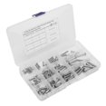 thumbnail image 4 of 12 Sizes Stainless Steel Clevis Pin, Single Hole Flat Head Clevis Pins, T Shape Round Pin M3 M4 M5 Assortment Kit for Car, Workshops, 4 of 7