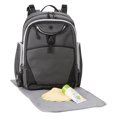thumbnail image 3 of Jeep Adventurers Backpack Diaper Bag - Grey/Black, for Newborn +, 3 of 4