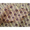 thumbnail image 4 of oneOone Silk Tabby Fabric Leaves & Floral Block Printed Craft Fabric BTY 42 Inch Wide, 4 of 4