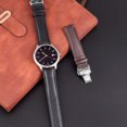 thumbnail image 4 of Genuine Leather Watch Strap Breathable Watchband Cozy Watch Replacement Strap, 4 of 8