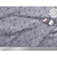 thumbnail image 3 of Soimoi Polyester Crepe Fabric Notes,Piano & Guitar Musical Instrument Fabric Prints by Yard 42 Inch Wide, 3 of 3
