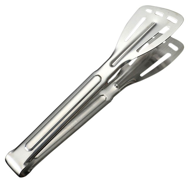 Stainless Steel Kitchen Tong Barbecue Cooking Tong Steak Grilling Tong