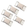 thumbnail image 1 of LOVEVER 5pcs Metal Side Release Buckles for Bag Clothes Crafts 25mm, 1 of 6