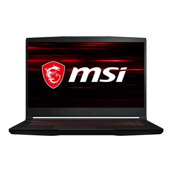 MSI GF63 10UC 439 Thin - Intel Core i7 - 10750H / jusqu'à 5 GHz - Windows 10 Famille - GF RTX 3050 - 8 Go RAM - 512 Go SSD NVMe - 15,6 Pouces 1920 x 1080 (Full HD) @ 144 Hz - Ethernet Gigabit - Wi‐Fi 6 - Noir