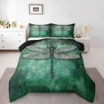thumbnail image 1 of Erosebridal Animal Dragonfly Bedding Twin Comforter Set,Green Ombre Down Comforter,Gradient Room Decor,Reversible,Lightweight,2pcs, 1 of 7