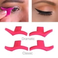thumbnail image 4 of Pochoir en Silicone pour Eyeliner, Modèle, Tampon, Forme d'Aile, Tampon pour Cils, Femmes, Fille, Accessoires de Maquillage, 4 of 9