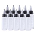 thumbnail image 1 of Tachiuwa 10x Recyclable Spare Airbrush Ink Empty Bottles LDPE Body 50ml, 1 of 6