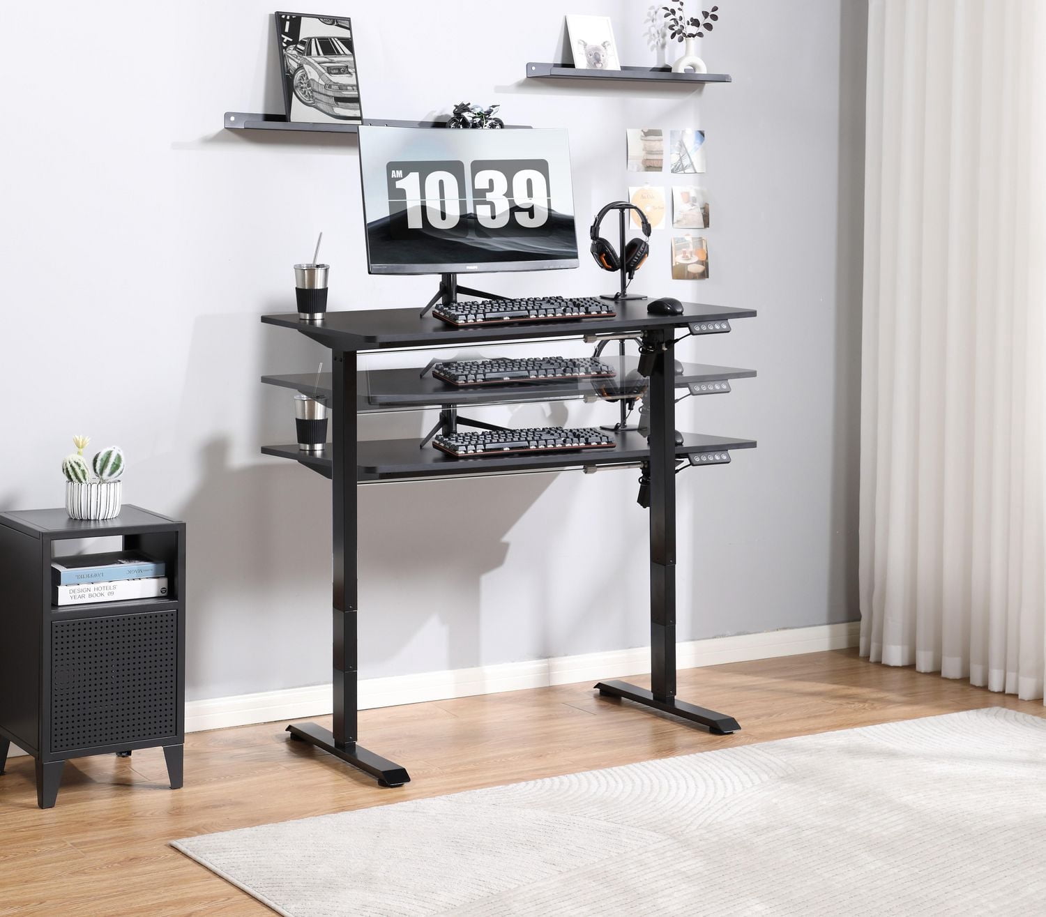 Hometrends Height-Adjustable Desk