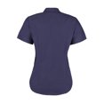 thumbnail image 2 of Kustom Kit Ladies Corporate Oxford Short Sleeve Shirt, 2 of 2