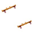 thumbnail image 2 of mmirethe Durable RC Metal Rear Bumper with Strong Shackles for ZP1001 ZP1002 ZP1003 1/10 RC Car Accessories Gold 141mm 2Set, 2 of 6