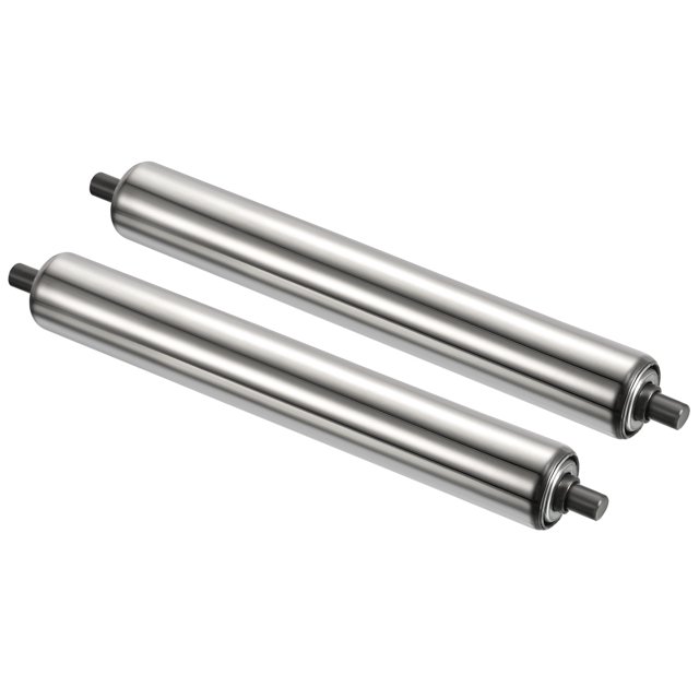 Unique Bargains Transmetteur à Gravité en Acier Inoxydable 1,5 Pieds X 12 Pieds, Extrémité Galvanisée, Lot de 2