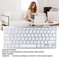 thumbnail image 4 of Slim BT Keyboard,Ergonomic  Gaming Keyboard with Shock Absorbing & Non Slip Pad, Bilingual PC Keyboard, Scissor Switch for Office, 4 of 7