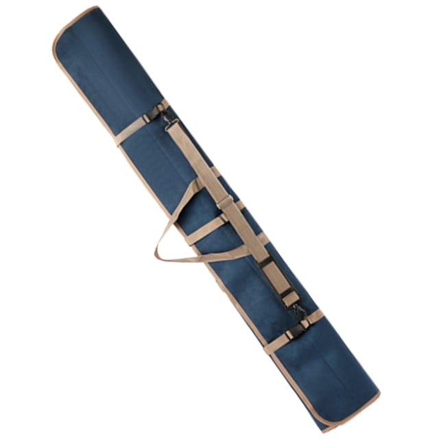 Sac pour Cannes à Pêche, Étui de Transport de Voyage, Accessoires, Housse Résistante à l'Usure, Protecteur, Sac de Protection, Sac de Rangement pour Canne à Pêche, Portable, Cadeau pour Homme, Bleu, 1,2 m