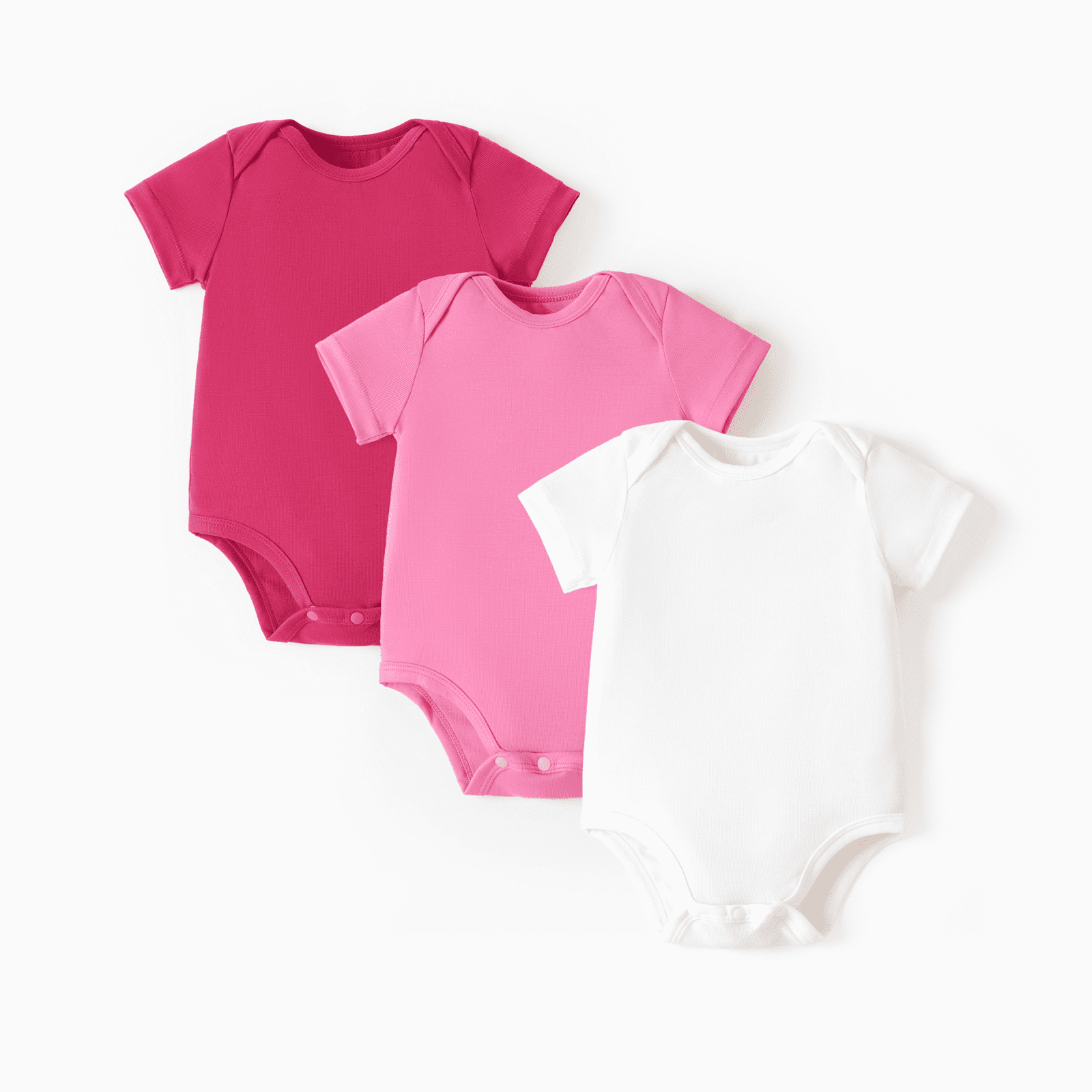 PatPat Cache-Couche à Manches Courtes Coloré en Coton Uni Menthe pour Bébé
