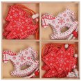 thumbnail image 1 of Coxeer Christmas Tree Decoration Wooden 12PCS Hanging Embellishments Xmas Tree Ornament, 1 of 10