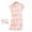 M-Orange, variant on 2025 Women's Cotton Nightgown Sleepwear Button Down Nightgown Long Sleeves Shirt Casual Sleepwear Shirts for Women Print