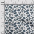 thumbnail image 1 of oneOone Cotton Poplin Fabric Floral Ikat Printed Craft Fabric BTY 42 Inch Wide, 1 of 4