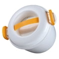 thumbnail image 2 of SHISUYAN Microwave Rice Cooker in Yellow for Kitchen Use Made of Food Grade Plastic 3.5 Cups, 2 of 9